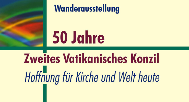 Logo Wanderausstellung Zweites Vatiknaisches Konzil